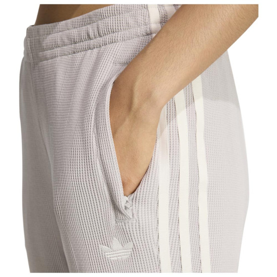 Adidas Γυναικείο παντελόνι φόρμας Trefoil Essentials Waffle Pants